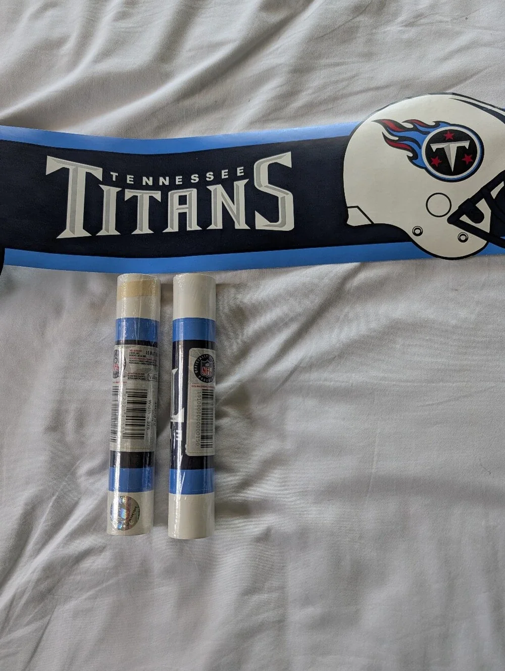 Tennessee Titans Wallpaper Border Approx 40'. 6.375 Wide.